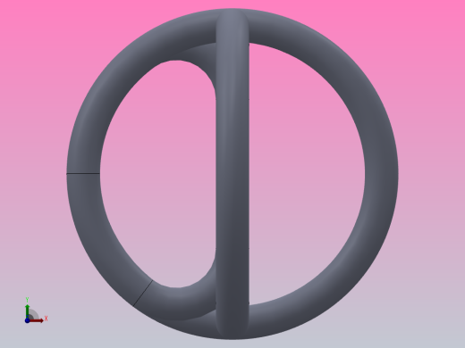 长度指定型圆形截面圆柱形拉伸弹簧_SCEFP-4-0.4-50-M01前视缩略图