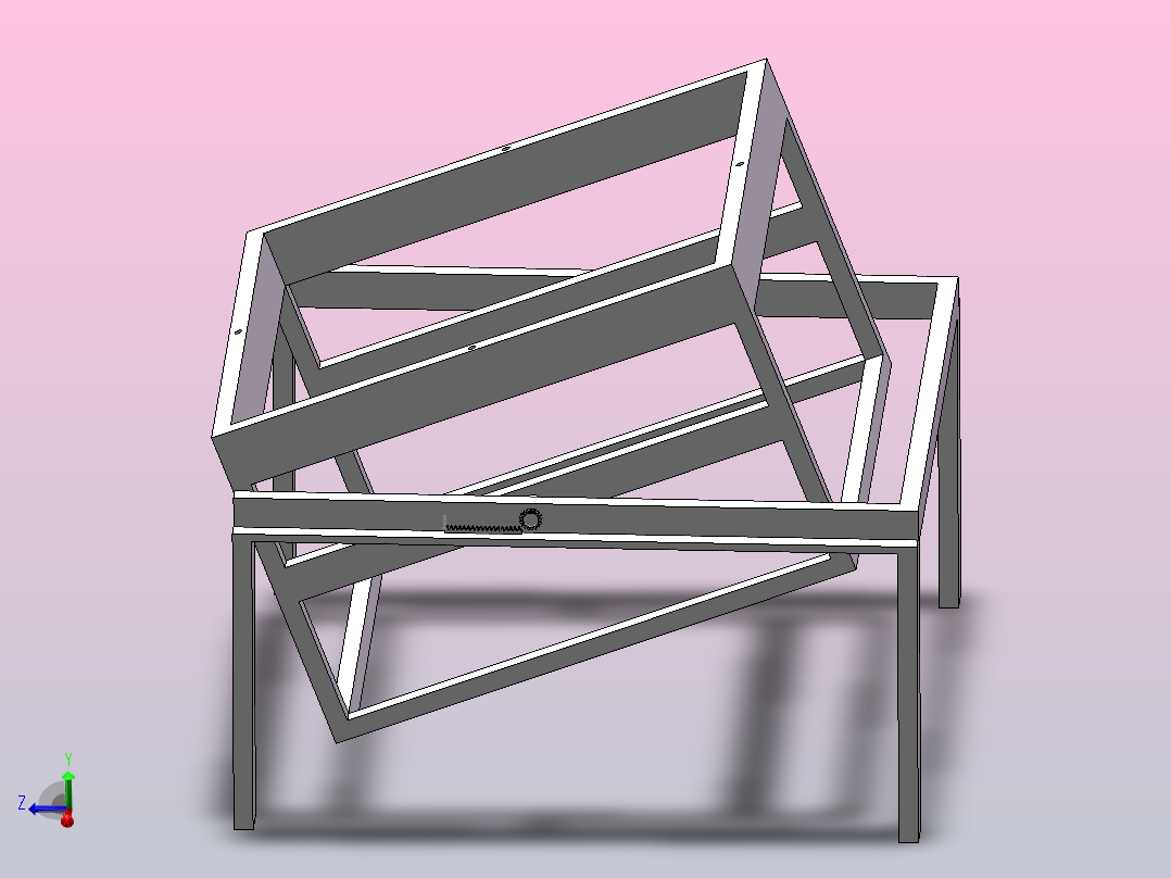 最终版-翻转机构主视图