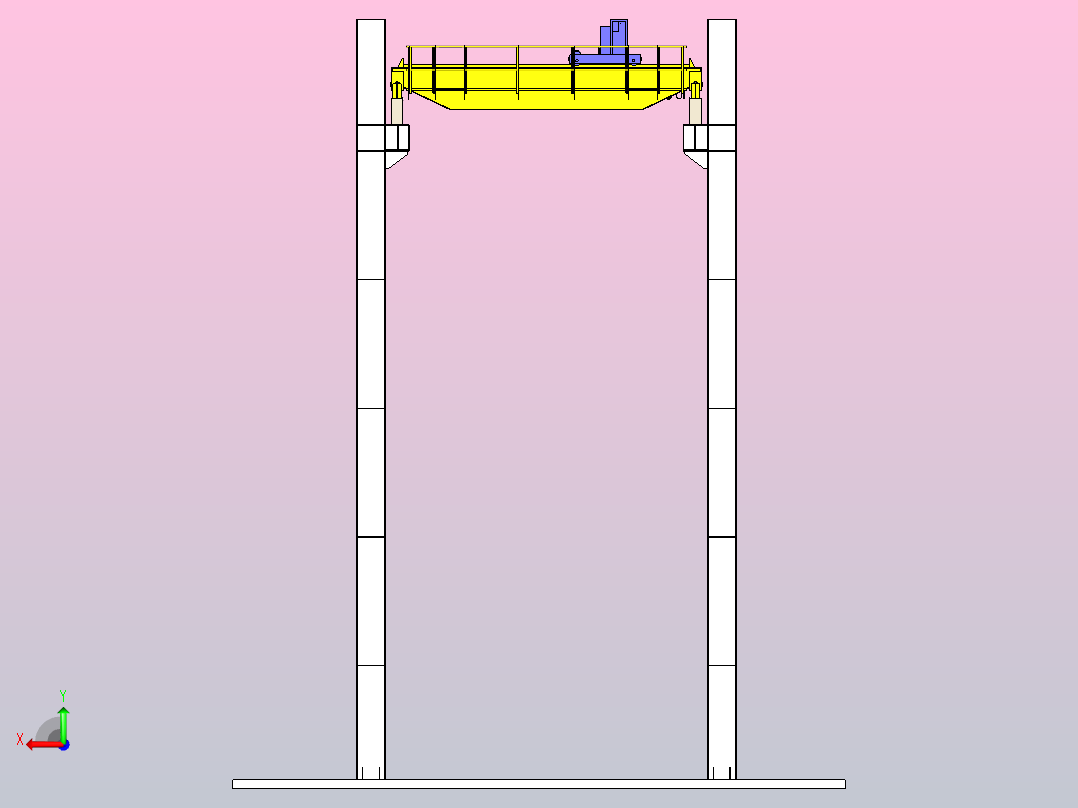 起重机15吨h11 2 m 13后视图