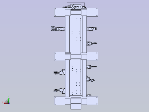 汽车横梁焊接工装020CATIA后视缩略图