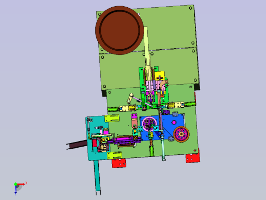 磁芯加工用自动包胶带机俯视缩略图