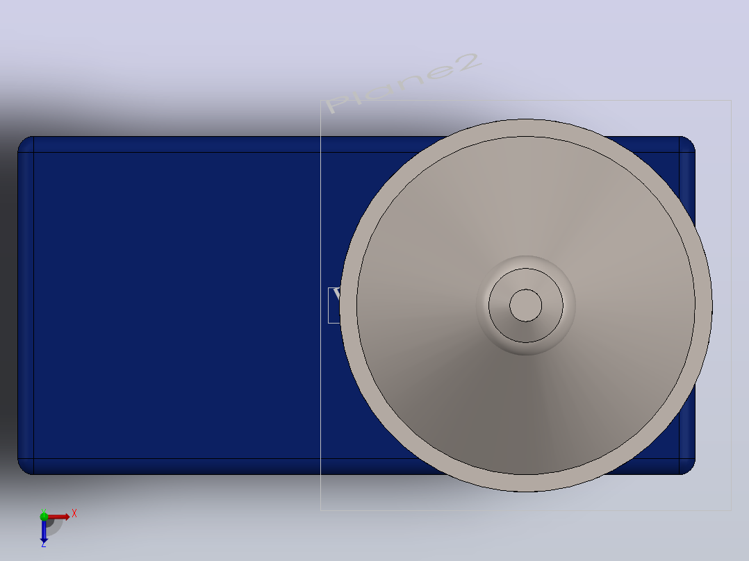 分离器分离设备separator-ac2500-1832-模型格式为 sw俯视图