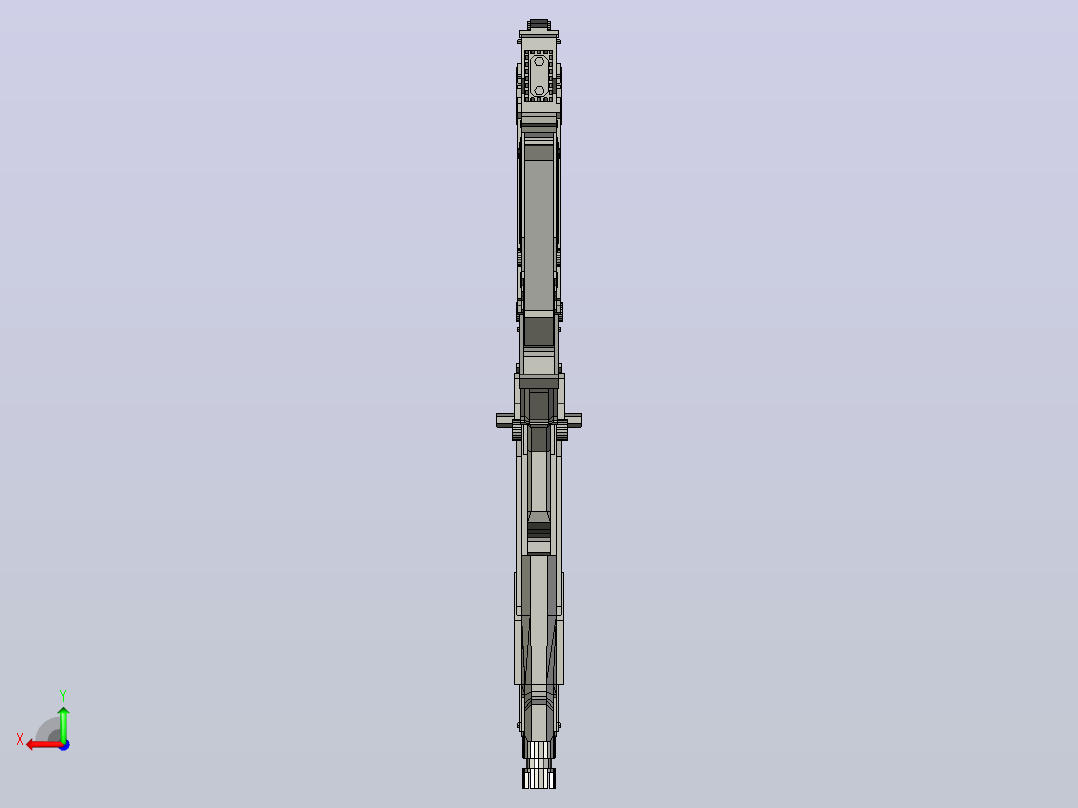 SM55 卡宾枪后视图