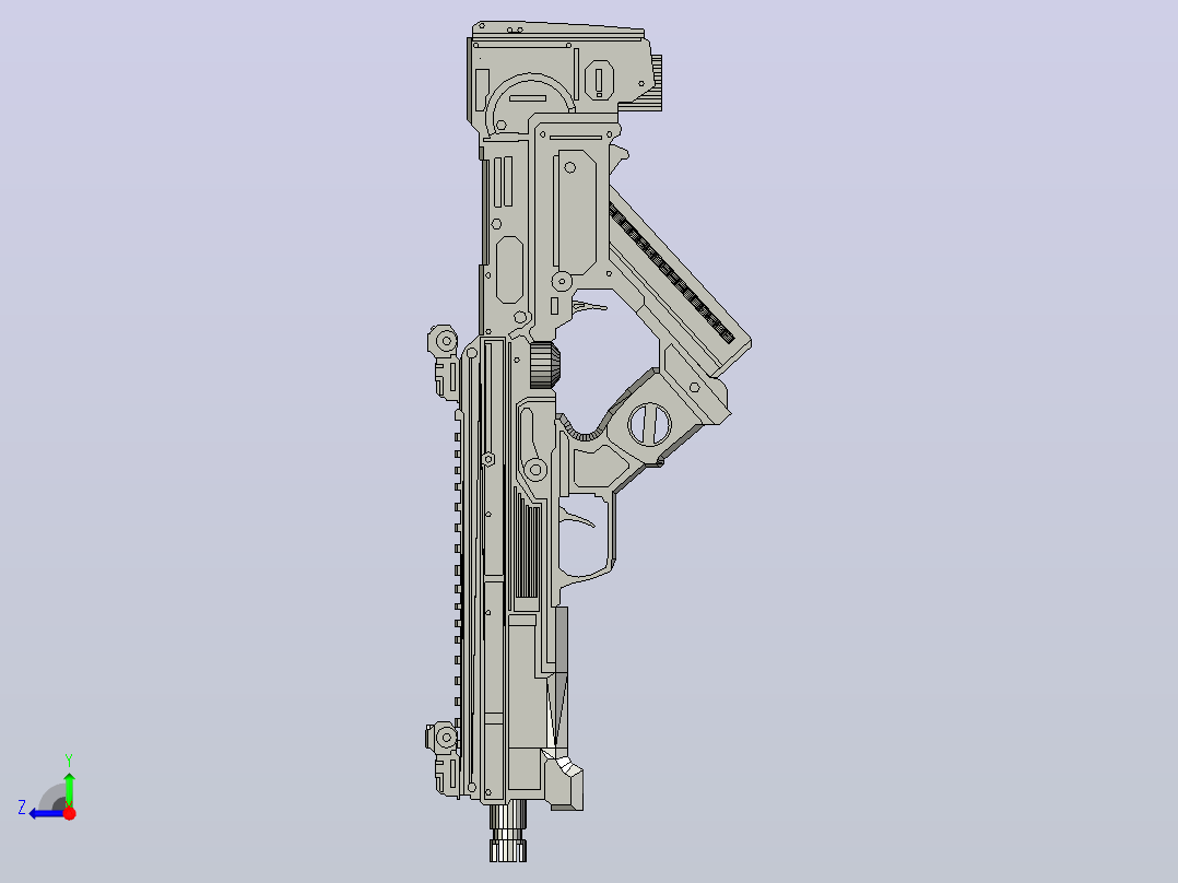 SM55 卡宾枪右视图