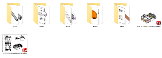 GF1500 全液压反循环钻机（SW+CAD+说明书）缩略图
