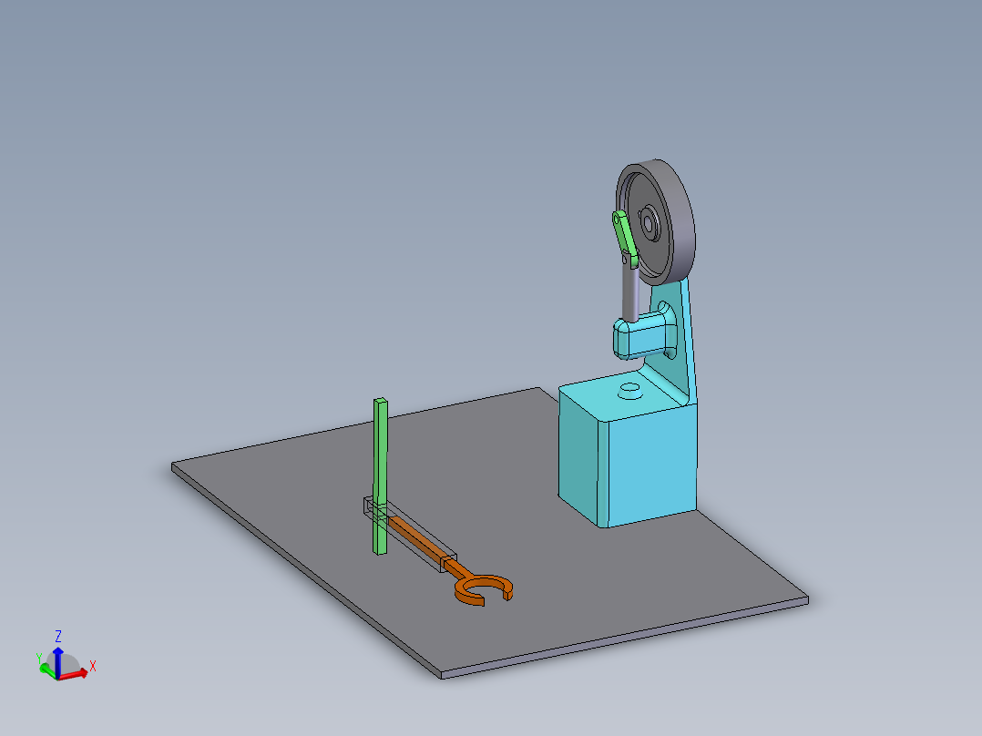 163disk.com_机械手运动仿真主视图