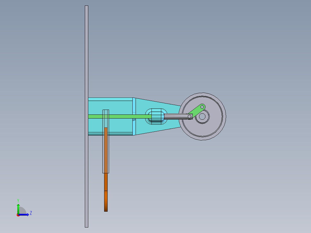 163disk.com_机械手运动仿真左视图