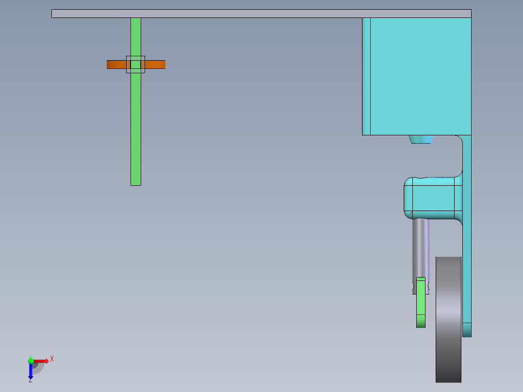 163disk.com_机械手运动仿真俯视图