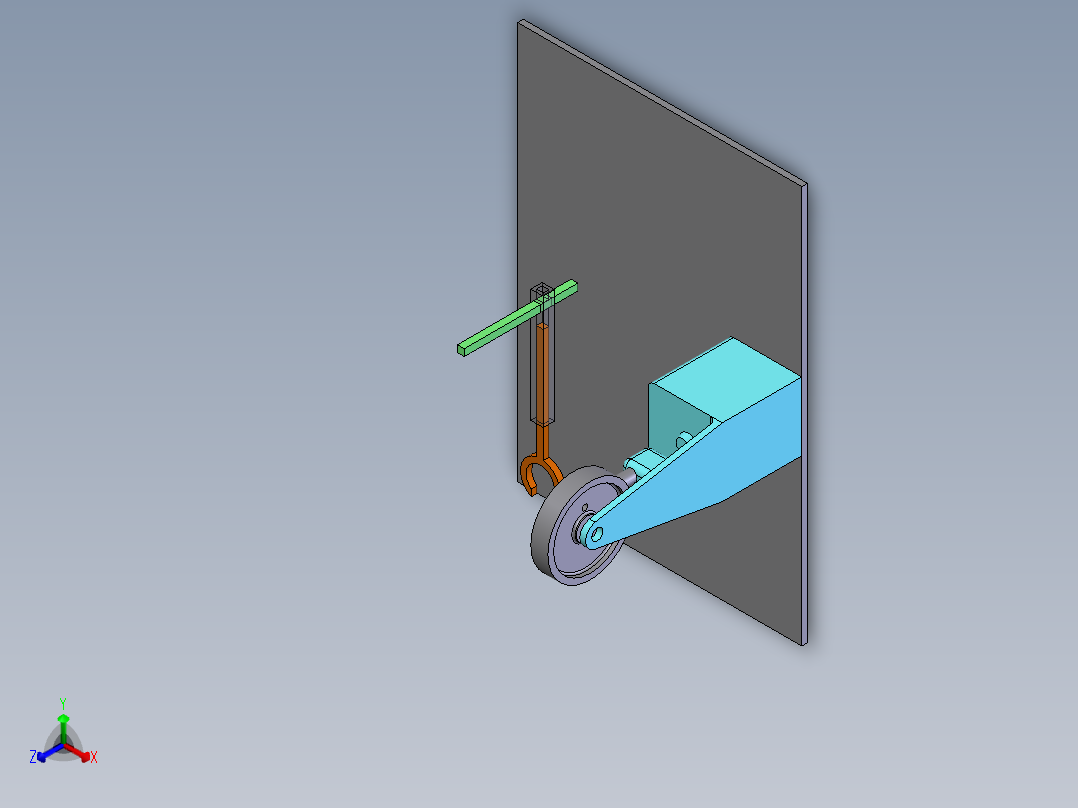 163disk.com_机械手运动仿真正等轴测图