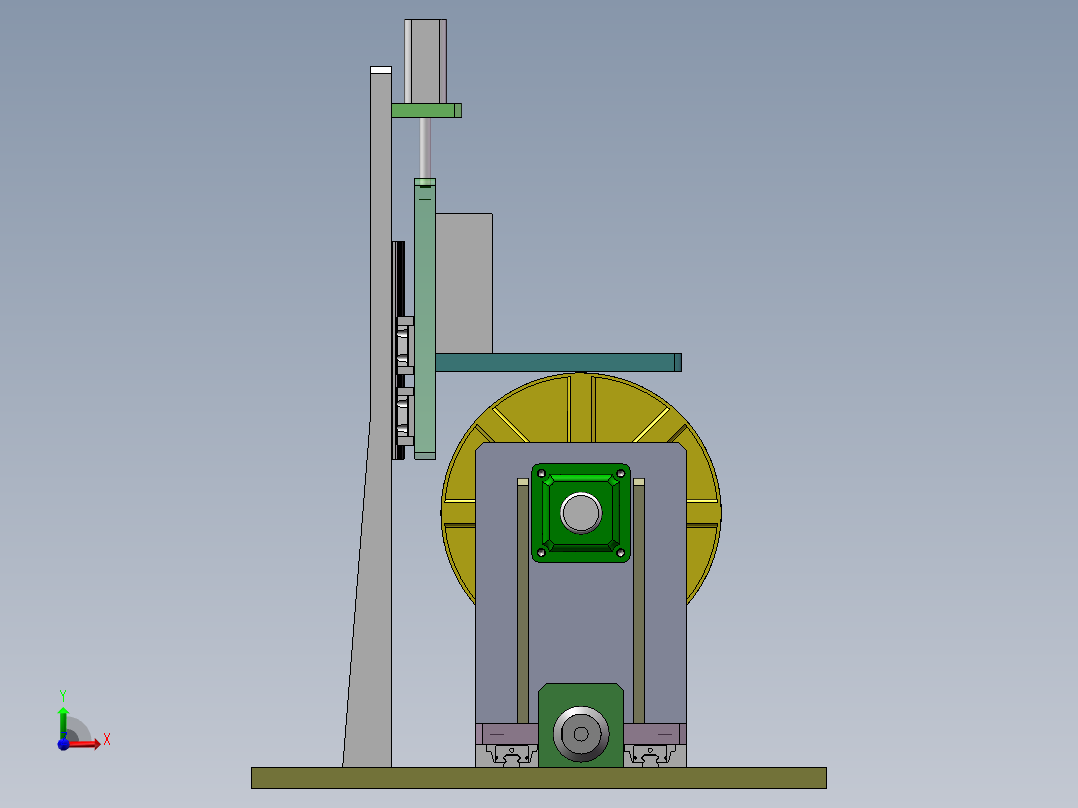 工字轮自动校正机设计（全部结清）前视图