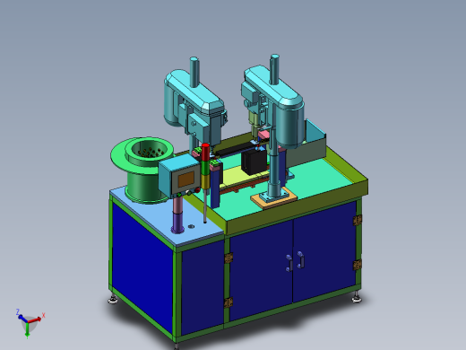 B02-拨料式自动攻牙机（冲压行业 非标设备）
