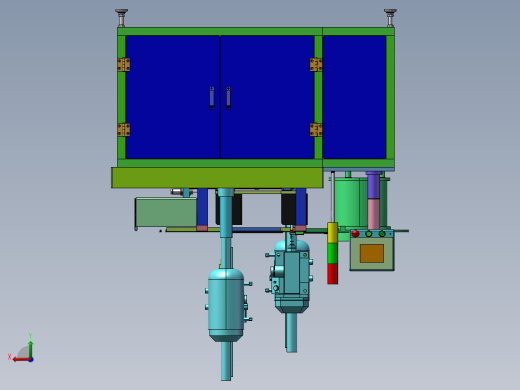 B02-拨料式自动攻牙机（冲压行业 非标设备）后视缩略图