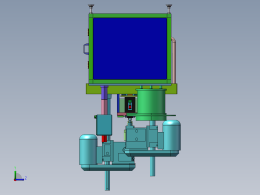 B02-拨料式自动攻牙机（冲压行业 非标设备）左视缩略图