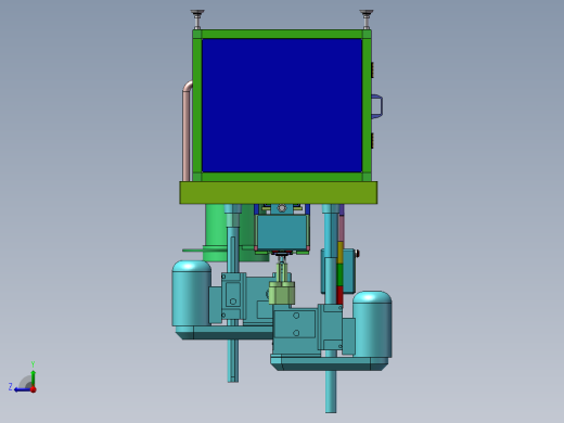 B02-拨料式自动攻牙机（冲压行业 非标设备）右视缩略图