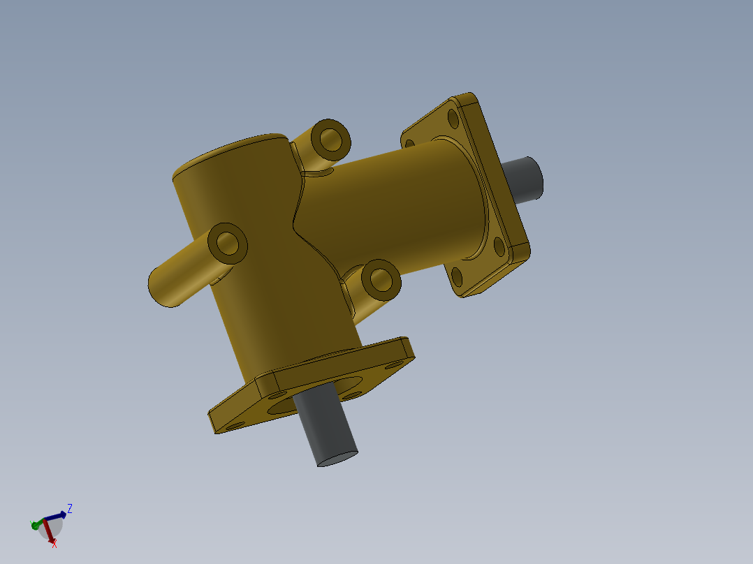 机械90度齿轮传动