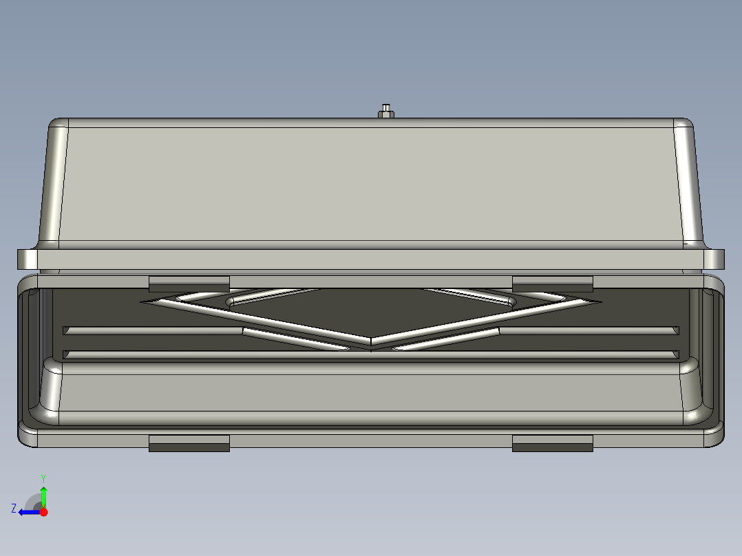 2公斤灭火器右视图