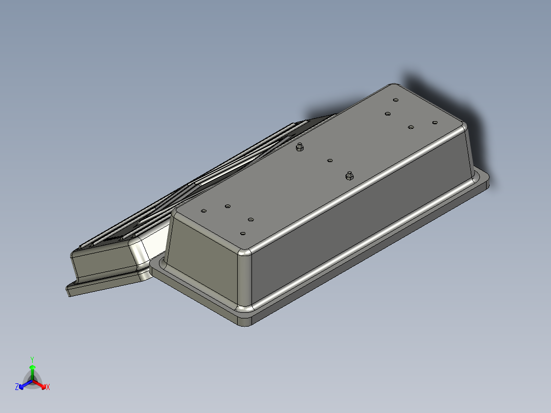 2公斤灭火器正等轴测图