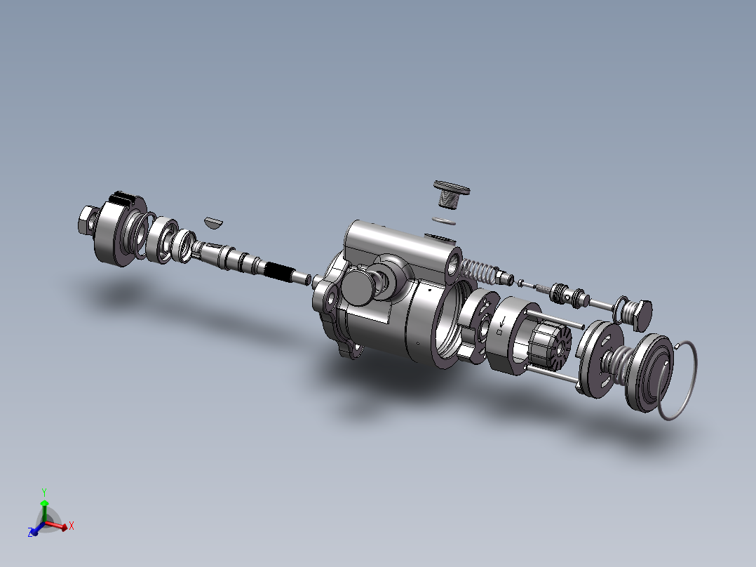 助力转向泵总成