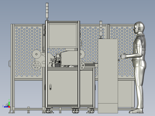 电缆剥线打标分类打捆一体线右视缩略图