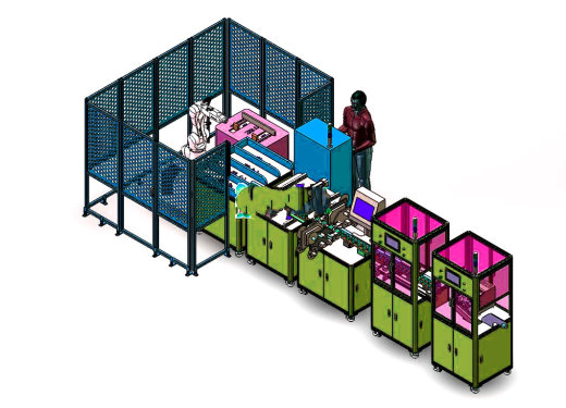 电缆剥线打标分类打捆一体线缩略图
