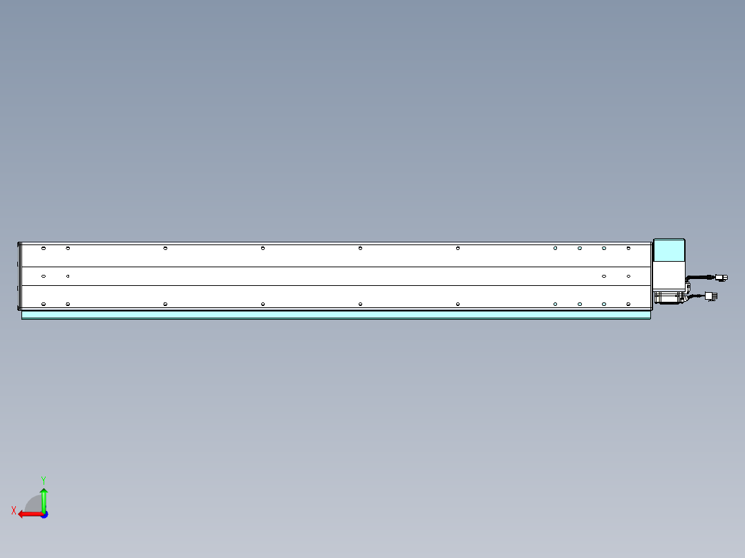 威洛博VBF同步带传动一般环境VBF14-L45-S1000-BRU-ZP40-C3后视图