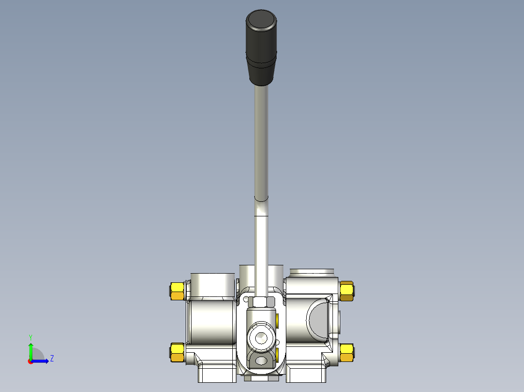 丹佛斯CH60控制杆液压指令左视图