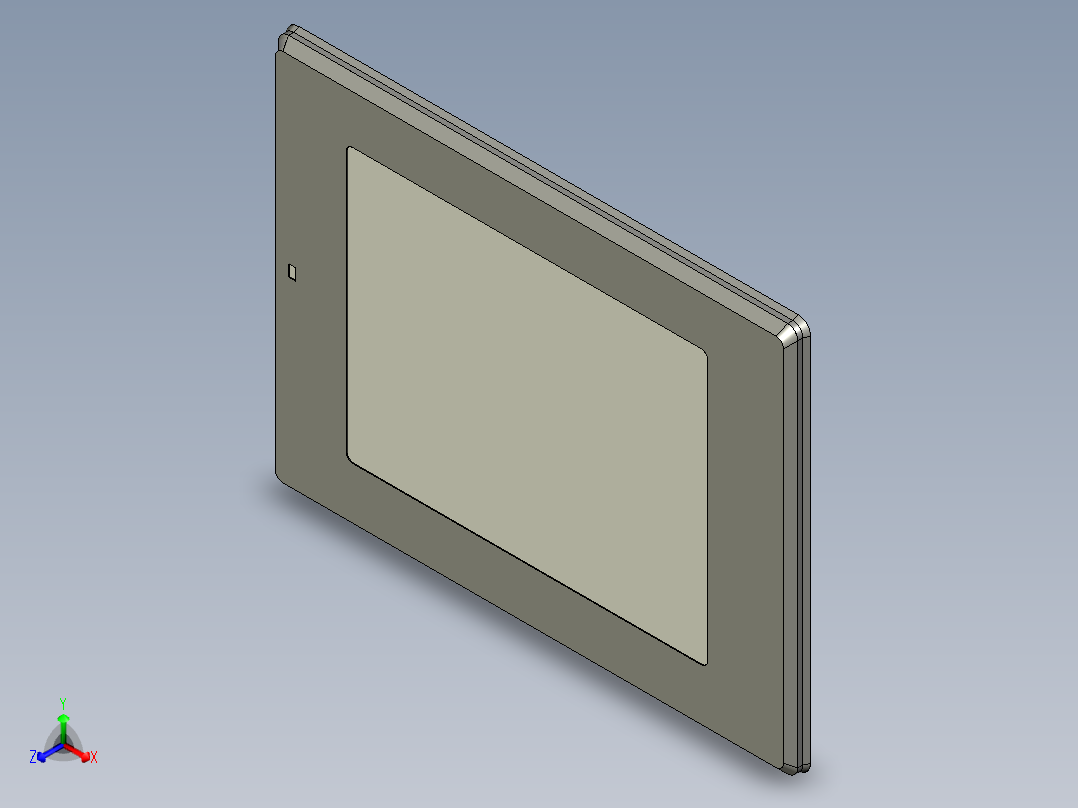 基恩士VT2-B10_kc图纸模型主视图