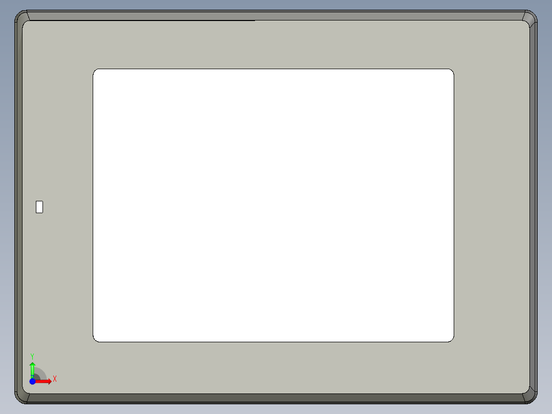 基恩士VT2-B10_kc图纸模型前视图