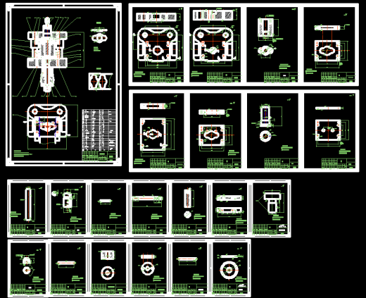 端盖落料、拉深复合模设计【全套22CAD图】缩略图
