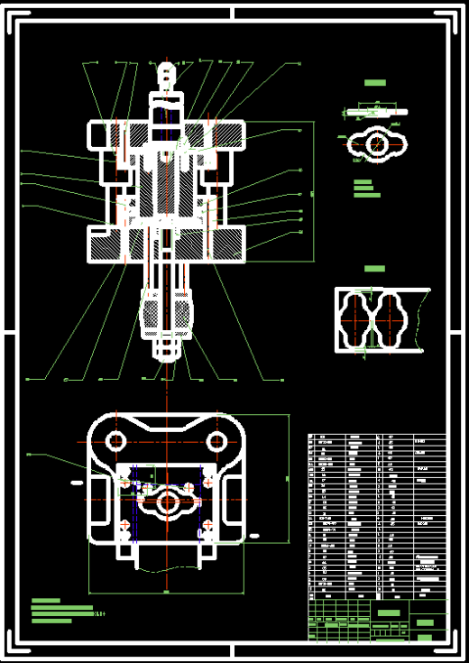 端盖落料、拉深复合模设计【全套22CAD图】缩略图