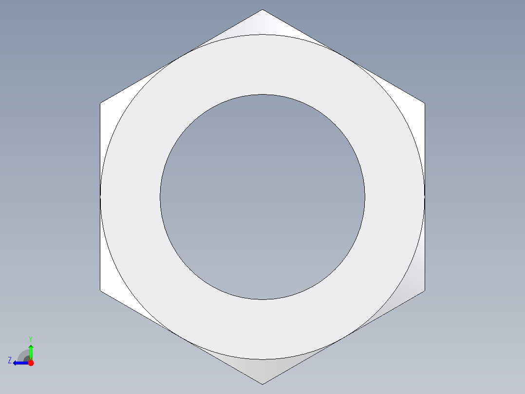 卡套式工业通用硬管接头EO_Nut_EO_24__Cone_end_M12LLCFX右视图