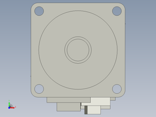 200W带刹车-hg-kr23b_a_stp三菱电机前视缩略图