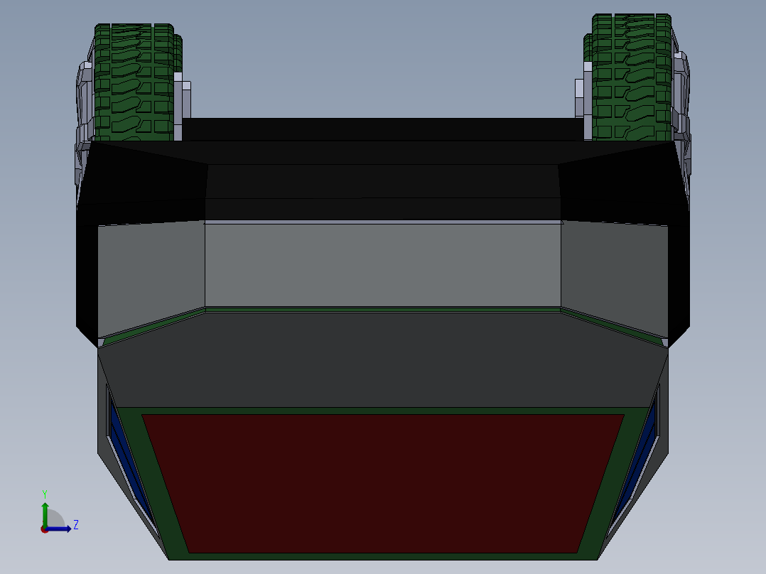 特斯拉CYBERTRUCK4左视图
