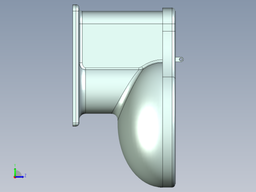 马桶组件左视缩略图