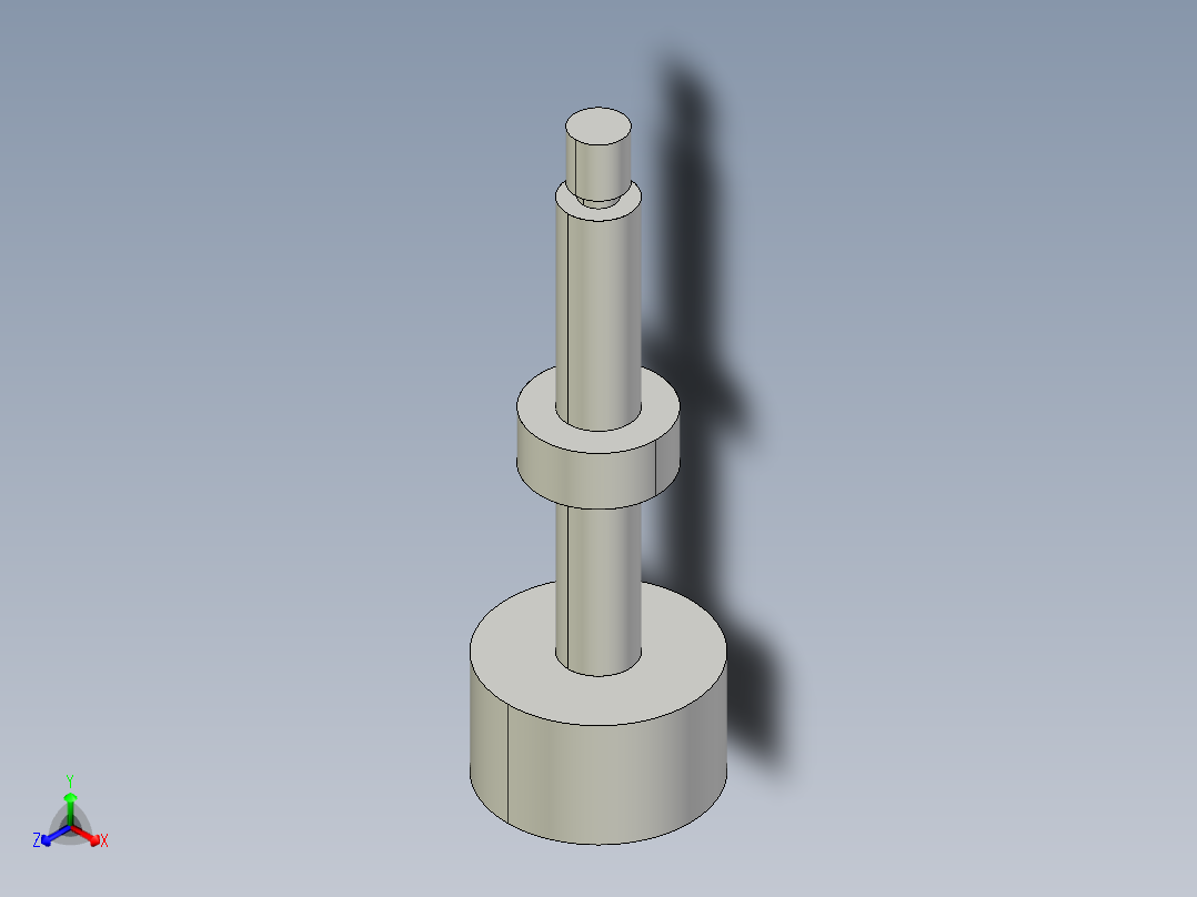扭力調整螺絲(A型)BJ738-A-3D多系列多零件图纸模型主视图