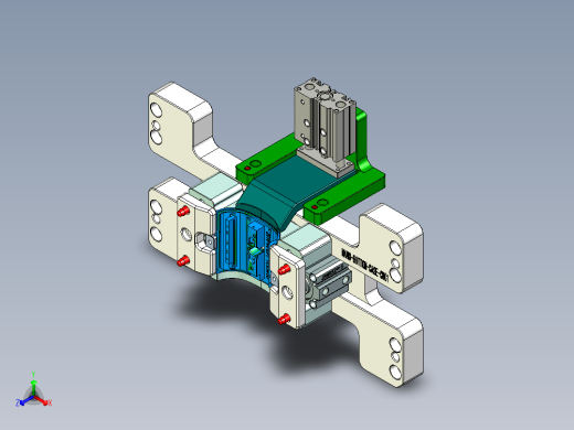 NANO-BOTTOM-CASE-CNC1-0910正等轴测缩略图