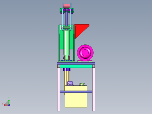 液压驱动黏土制砖机后视缩略图