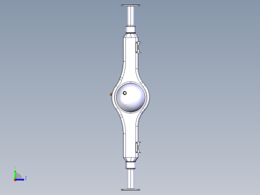 P049-两吨货车的后驱动桥设计【三维catia】左视缩略图