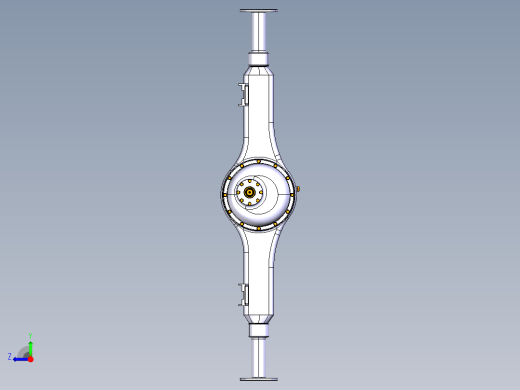 P049-两吨货车的后驱动桥设计【三维catia】右视缩略图