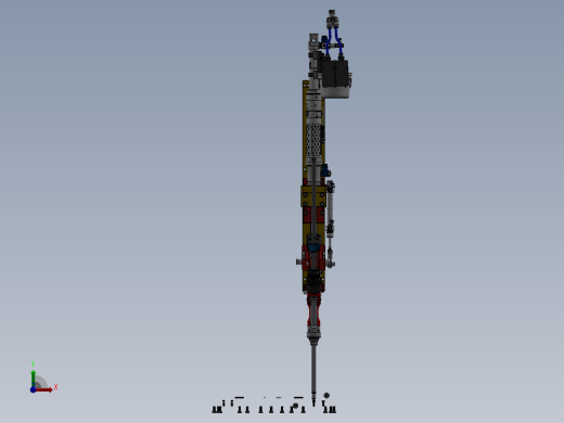 自动螺钉枪机构前视缩略图