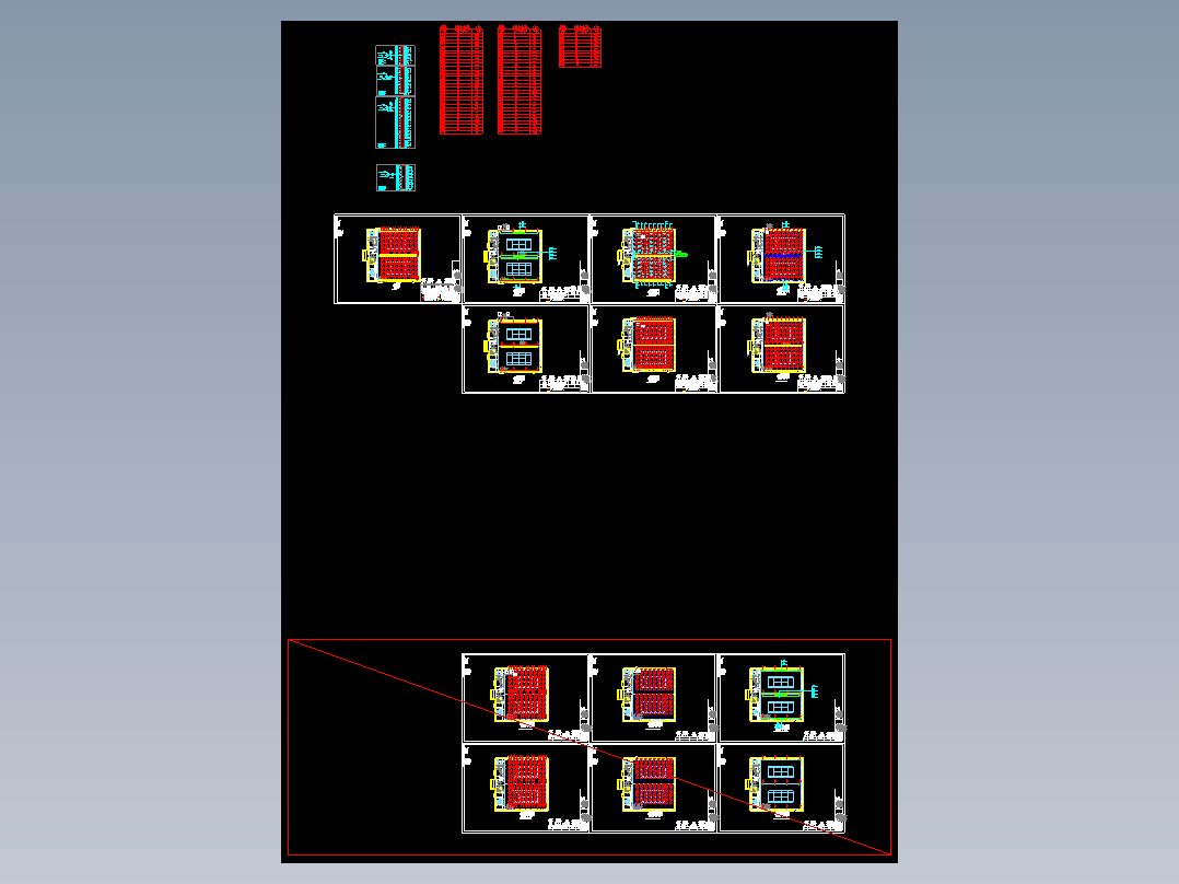 大学体育馆布灯图
