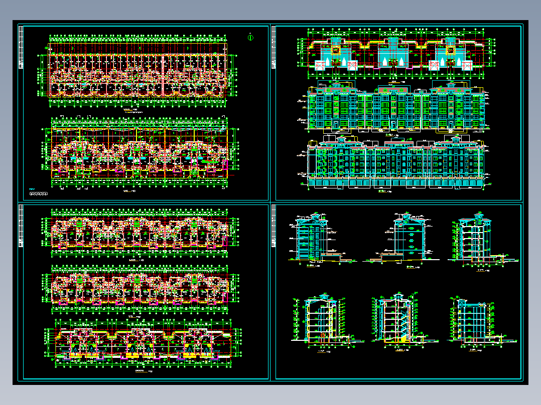 五层商品住宅扩初设计