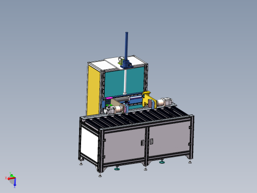 侧面旋转提升机sw21可编辑