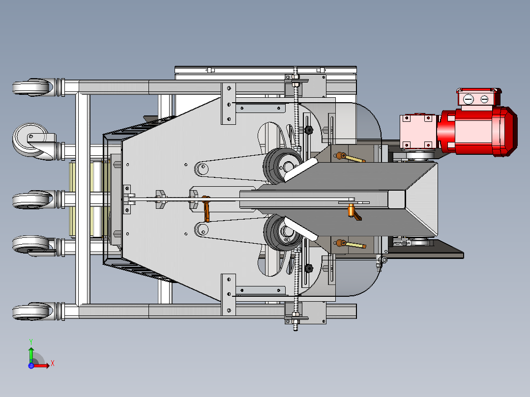 盖子堆垛机sw18可编辑前视图