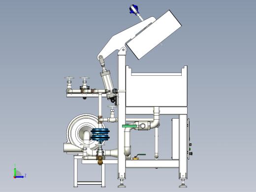 加热烤箱step左视缩略图