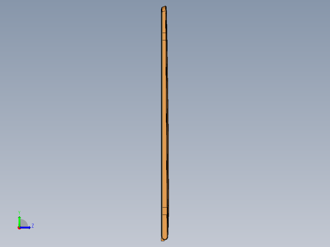 金属外壳铣LOGO字符编程程序模型左视图