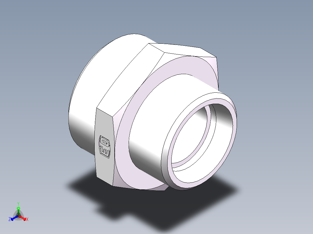 直通变径-GR、1C-30-36主视图