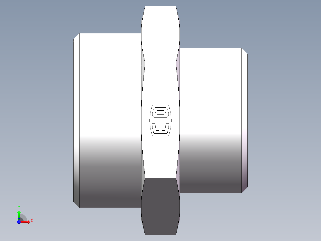 直通变径-GR、1C-30-36前视图