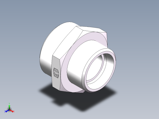 直通变径-GR、1C-30-36正等轴测缩略图