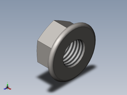 GB／T6177．1-2000 六角法兰面螺母A级M10